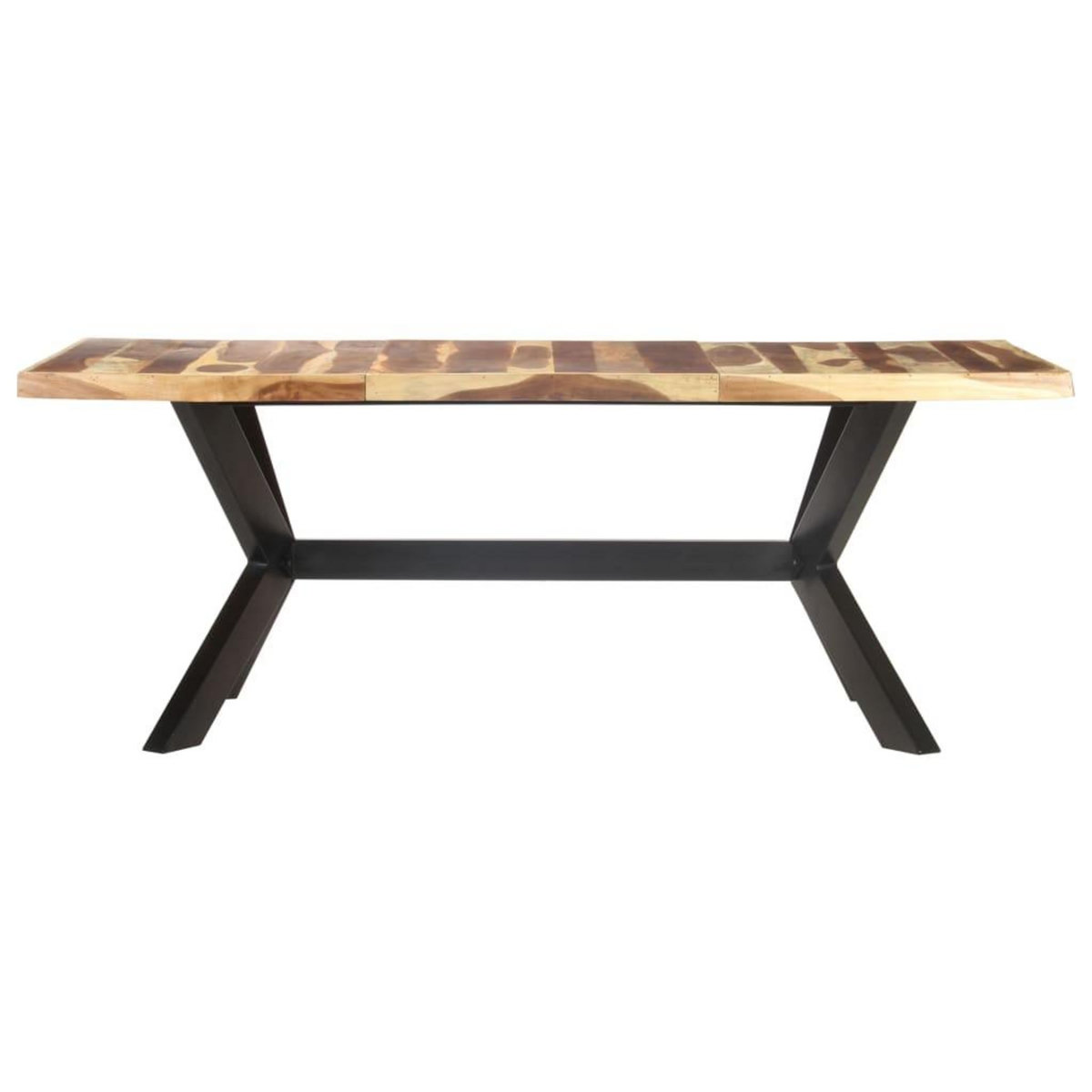 VIDAXL Table de salle a manger 200x100x75 cm Bois avec finition miel
