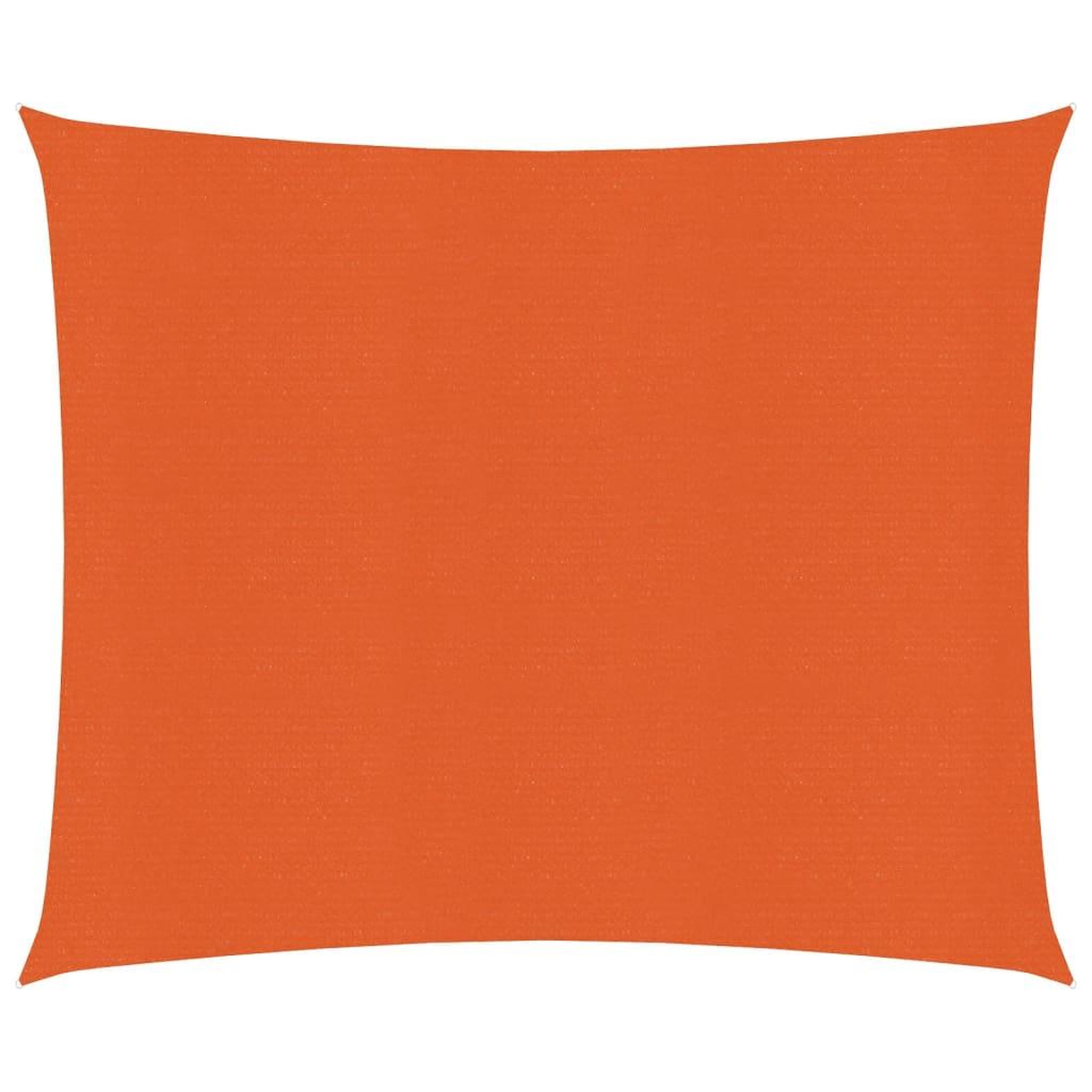 Voir la diapositive 2 : VIDAXL Voile d'ombrage 160 g/m^2 Orange 3,6x3,6 m PEHD