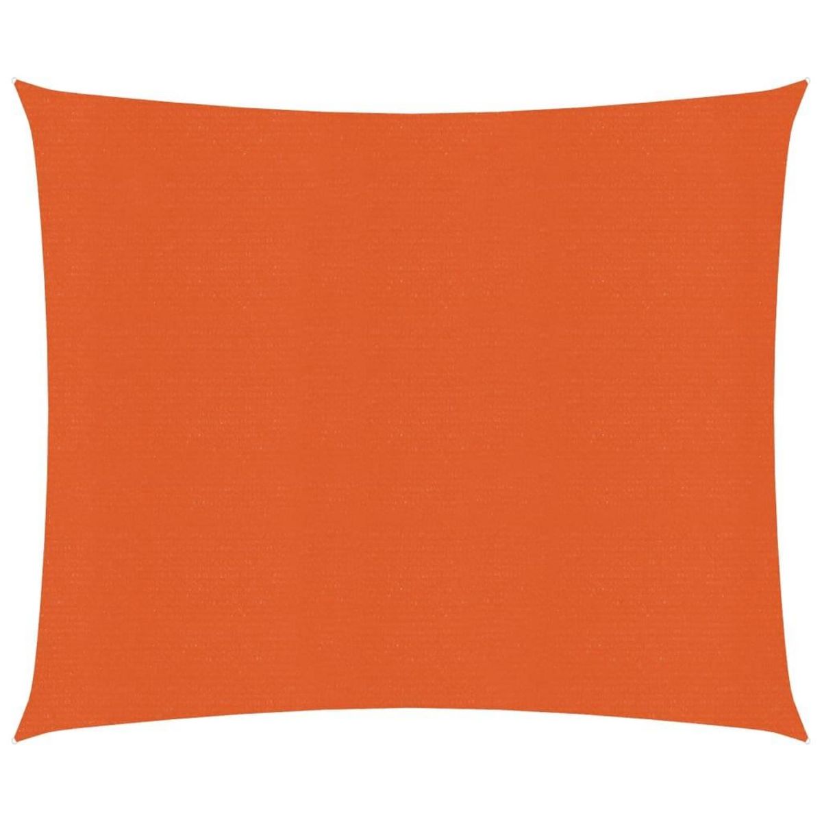 VIDAXL Voile d'ombrage 160 g/m^2 Orange 3,6x3,6 m PEHD