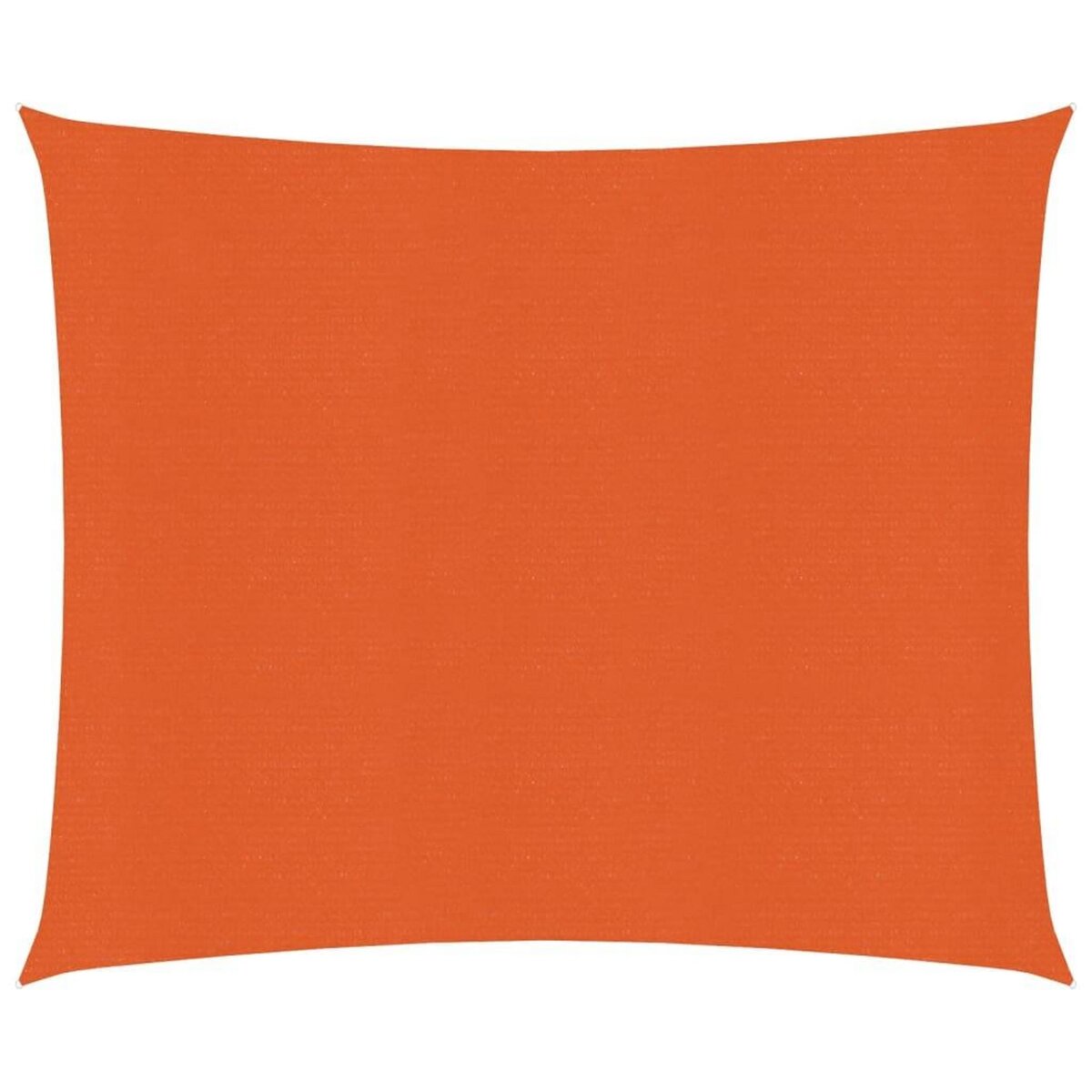 VIDAXL Voile d'ombrage 160 g/m^2 Orange 3,6x3,6 m PEHD