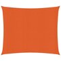 Voir la diapositive 2 : VIDAXL Voile d'ombrage 160 g/m^2 Orange 3,6x3,6 m PEHD
