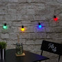Voir la diapositive 5 : Paris Prix Guirlande Lumineuse Extérieur  Ampoule Multicolore  5m Noir