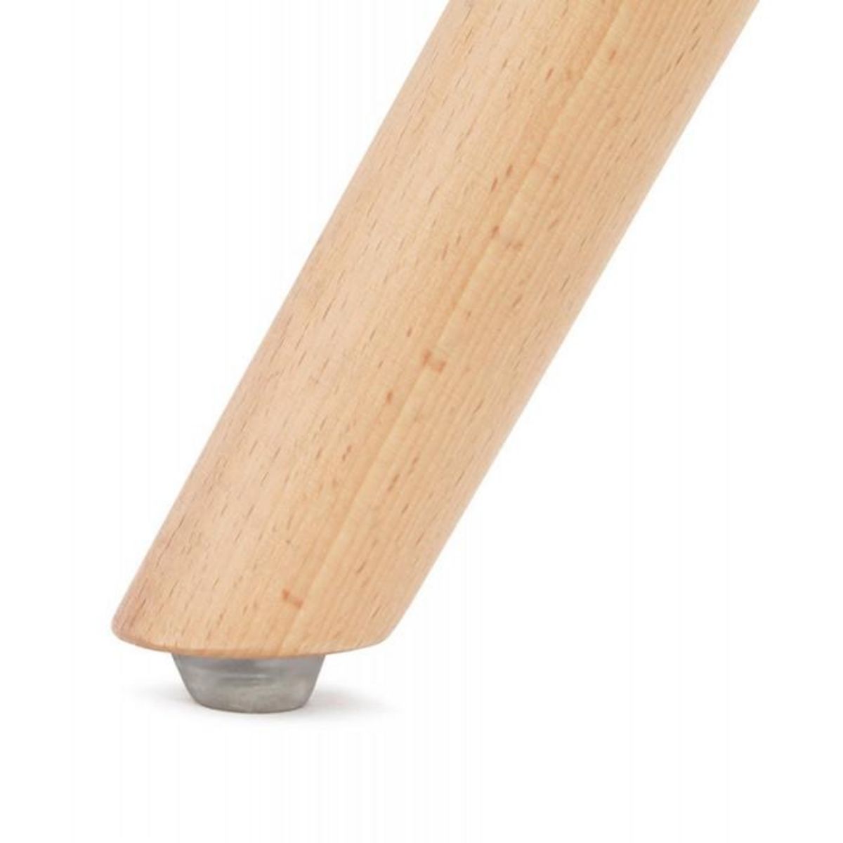 Paris Prix Chaise en Tissu Pied de Poule  Avery  84cm Noir