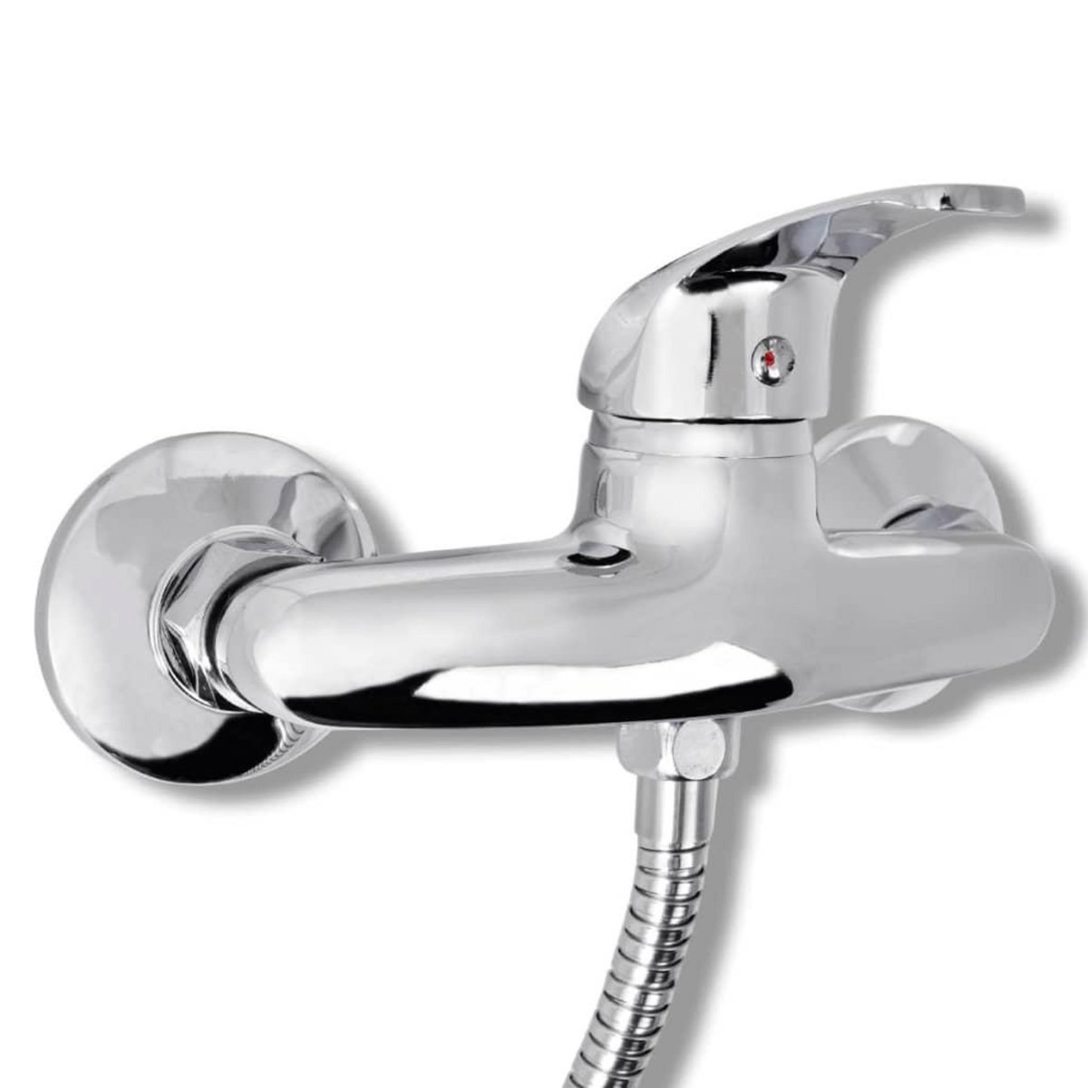 VIDAXL Kit de robinet de douche Chrome
