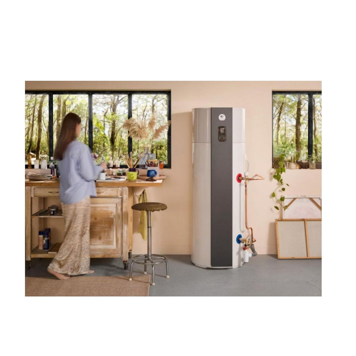 Thermor Chauffe-eau vertical 240l 1200w blanc - 286054