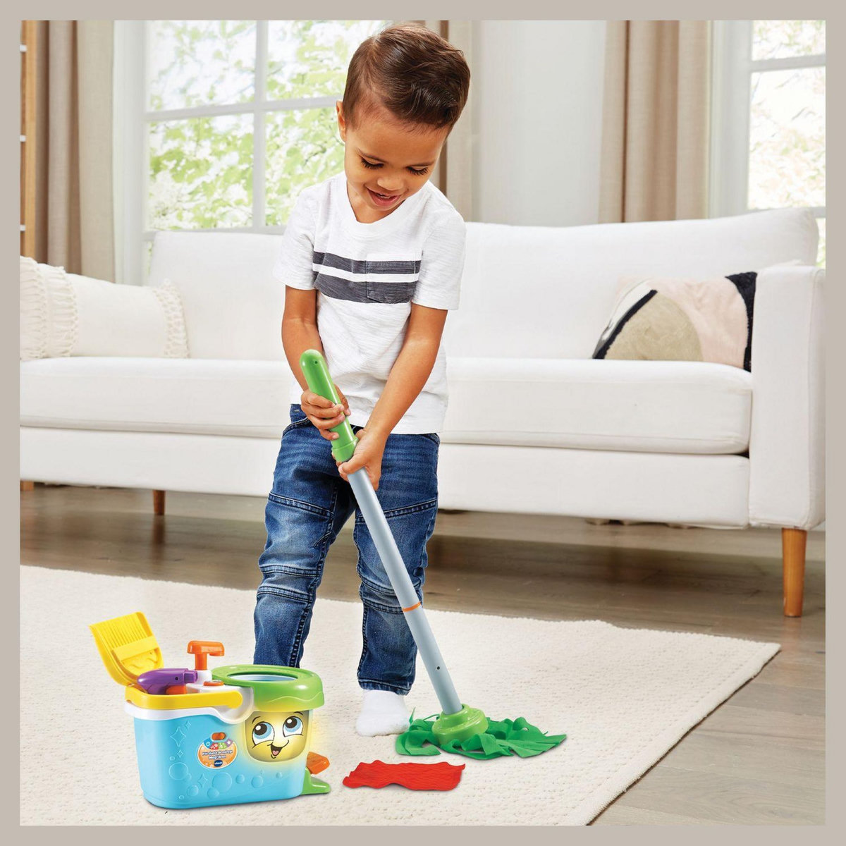 VTECH P'tit chariot de ménage Magi'Clean