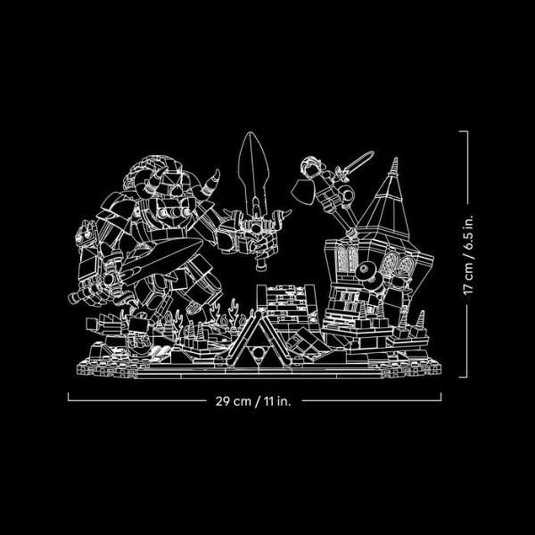 Voir la diapositive 6 : LEGO LEGO The Legend of Zelda 77093 Ocarina of Time – Le Combat Final - Set pour Adulte -