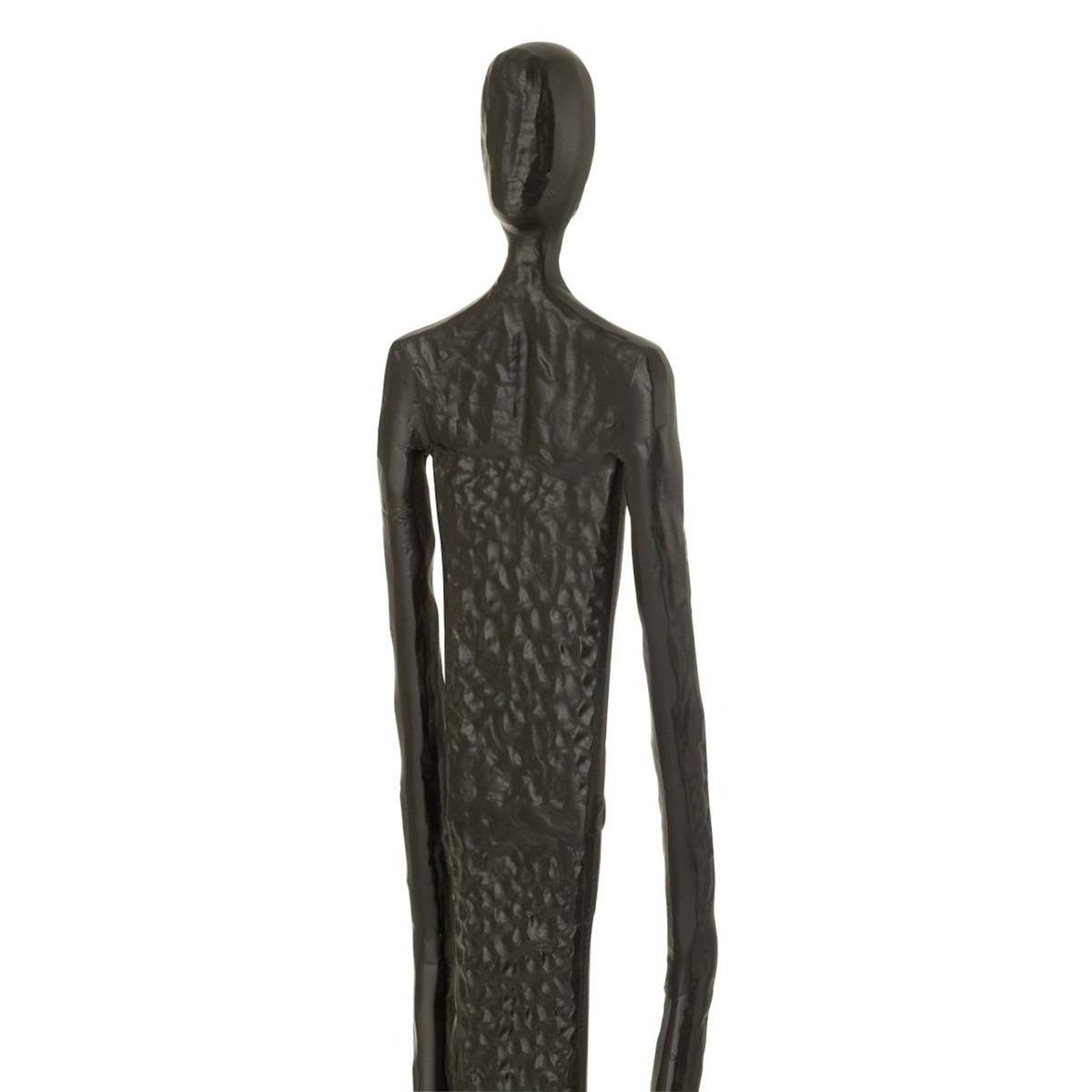 Paris Prix Lot de 2 Statues en Métal  Marche  150cm Noir