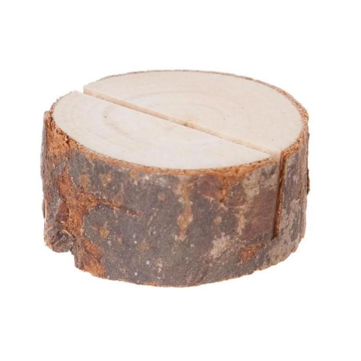 ATMOSPHERA Lot de 4 Cavaliers de Table  Rondin  4cm Marron