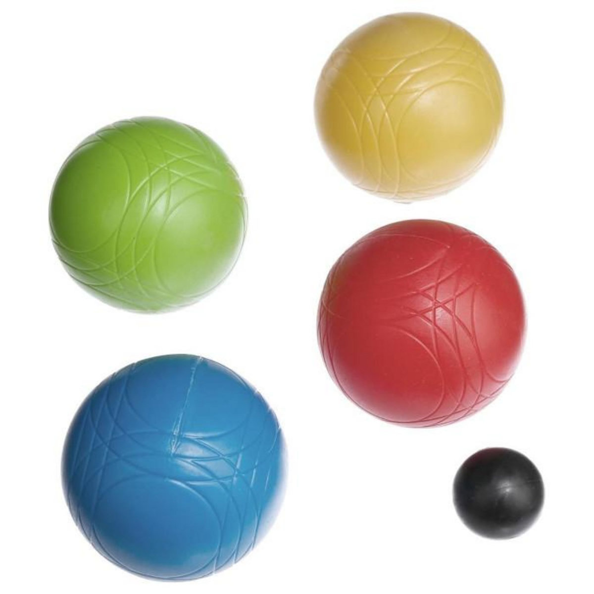 Be Toys Lot de 8 Boules de Pétanque  Kids  15cm Multicolore