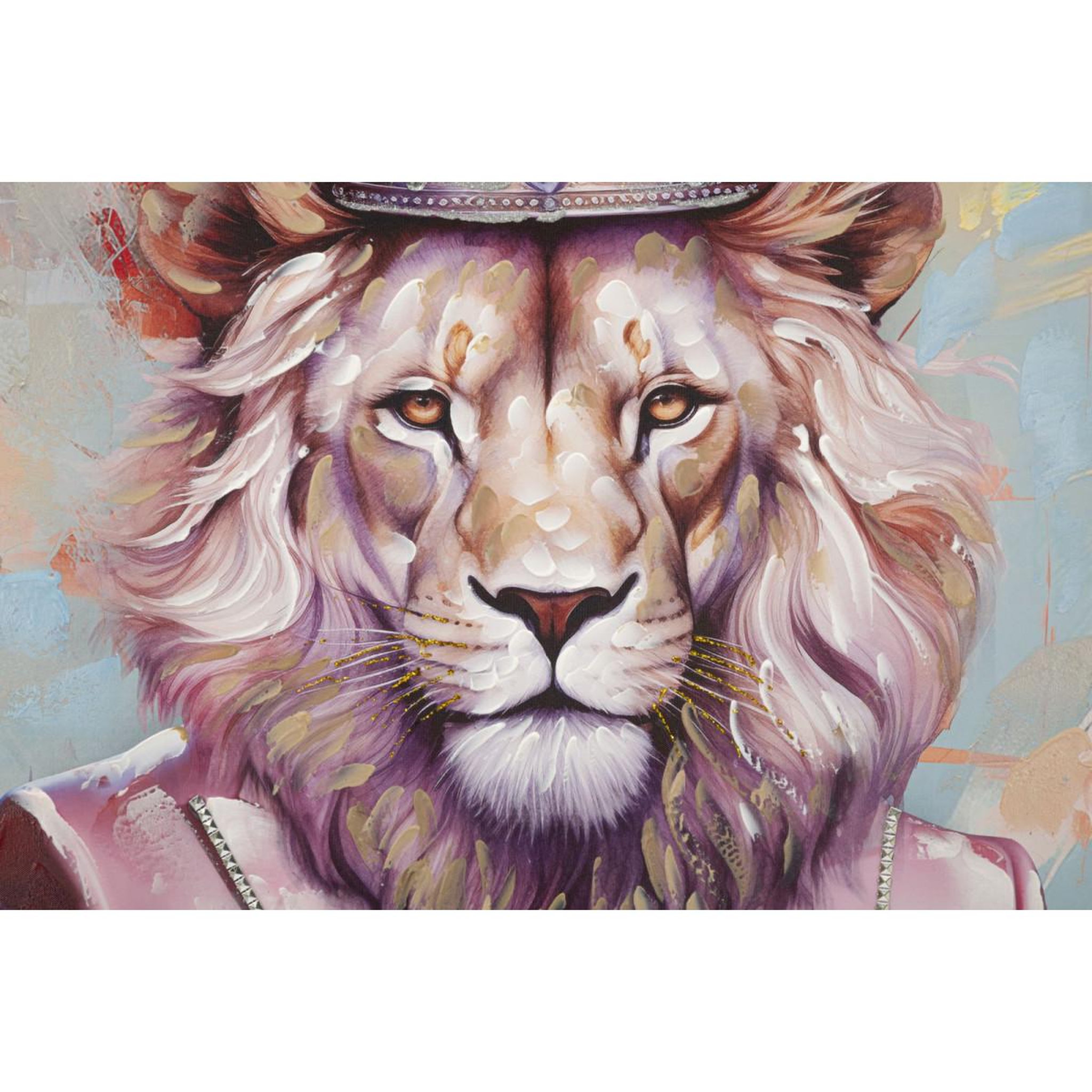 Voir la diapositive 2 : Paris Prix Tableau imprimé déco  king  82x122cm multicolore