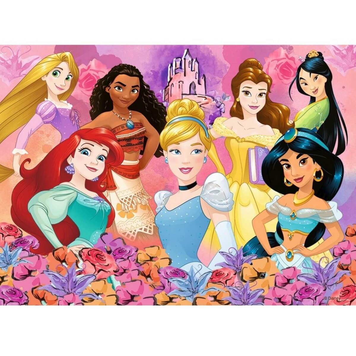 Nathan Puzzle 45 pièces : Les princesses Disney