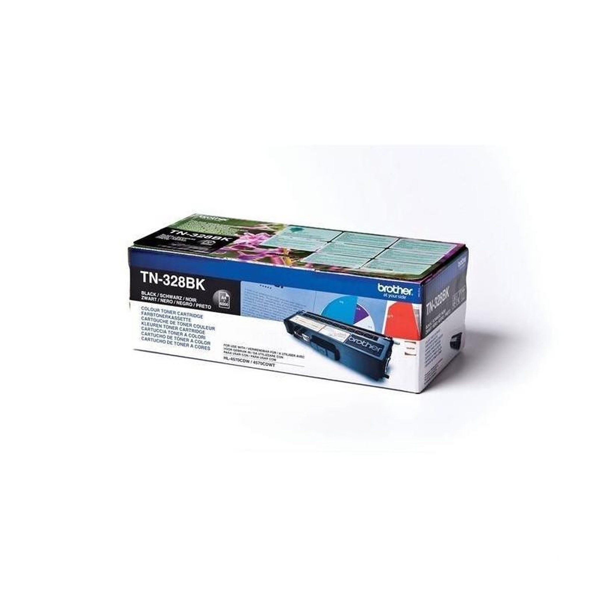 Voir la diapositive 3 : Brother Brother TN-328BK Toner Laser Noir