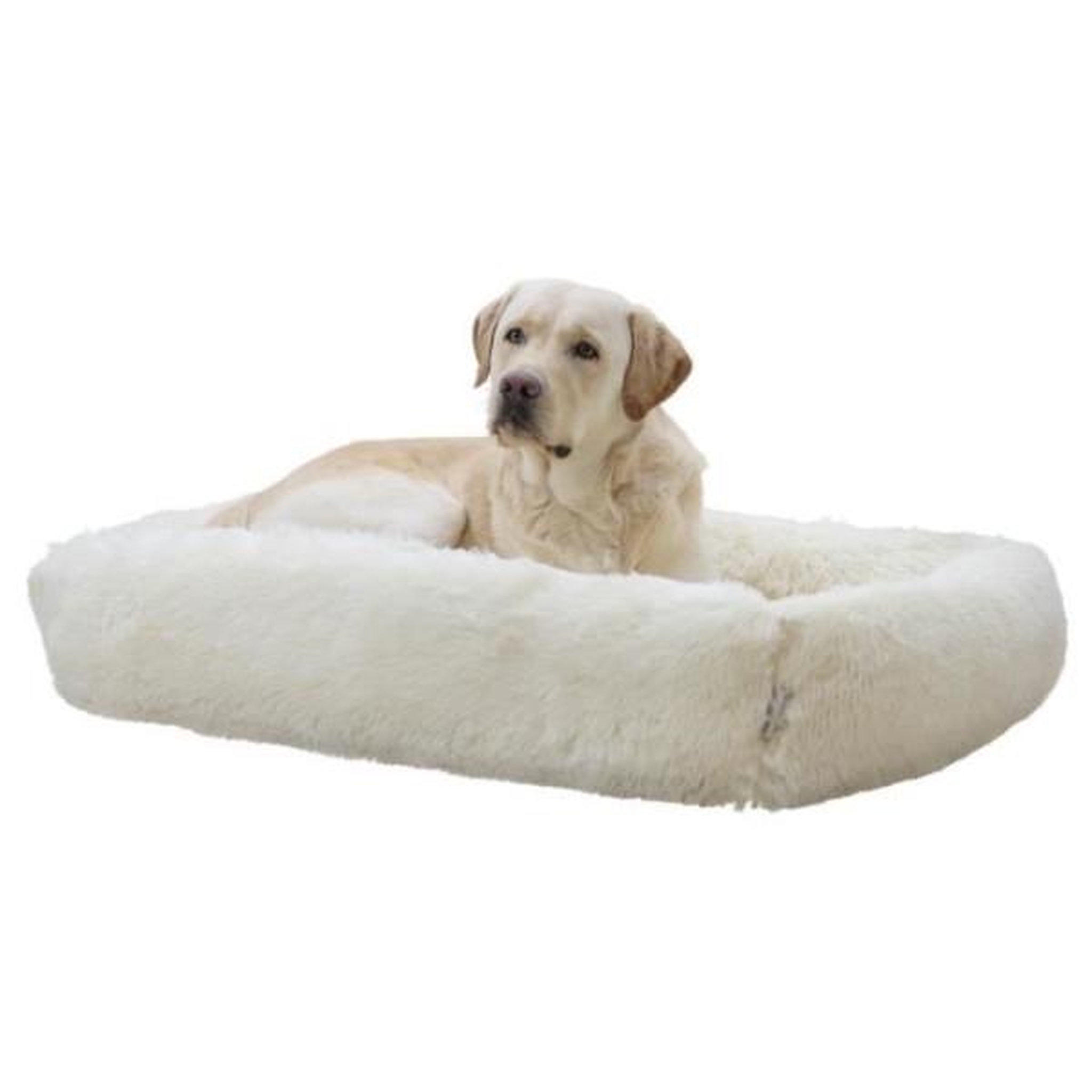 Voir la diapositive 4 : KERBL Corbeille - KERBL - Fluffy - 100 x 70 cm - Creme
