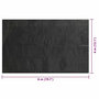 Voir la diapositive 6 : VIDAXL Couverture de piscine rectangulaire 600x400 cm PE Noir