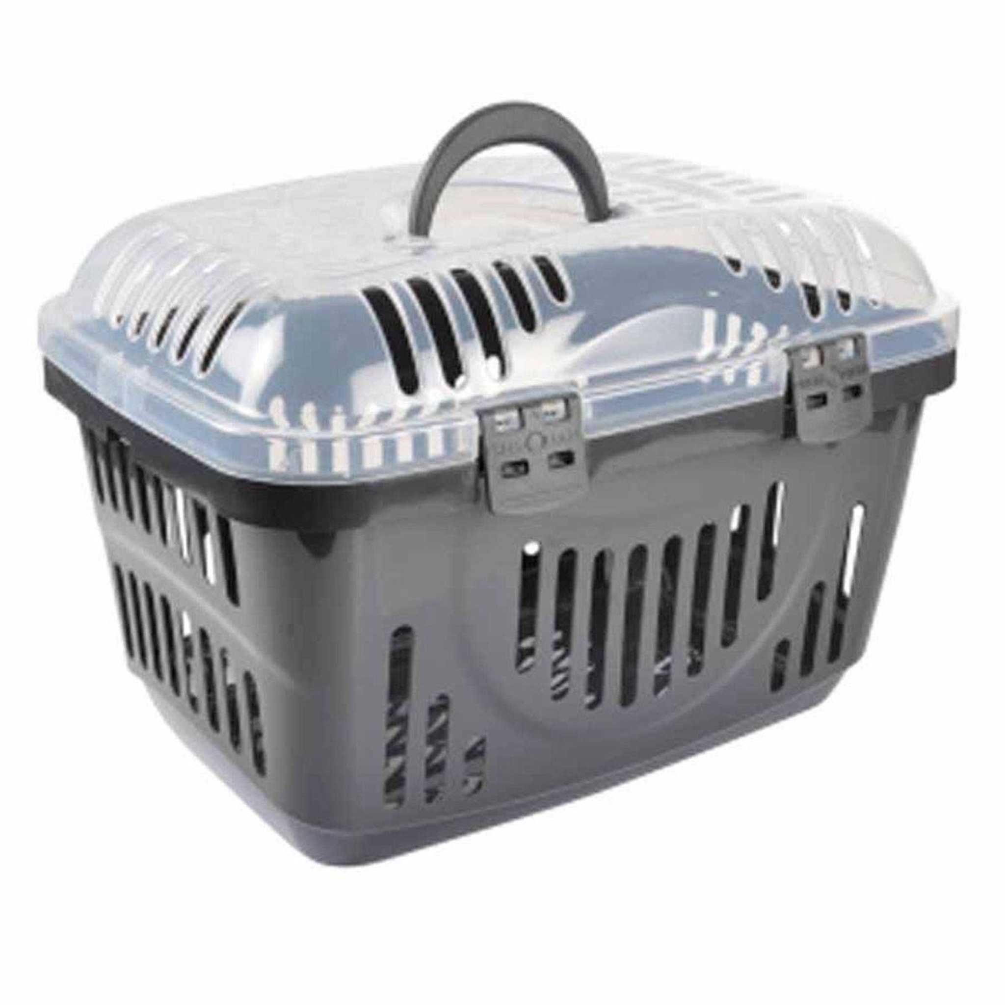 LOVE STORY Caisse de Transport  Chien & Chat  49cm Anthracite