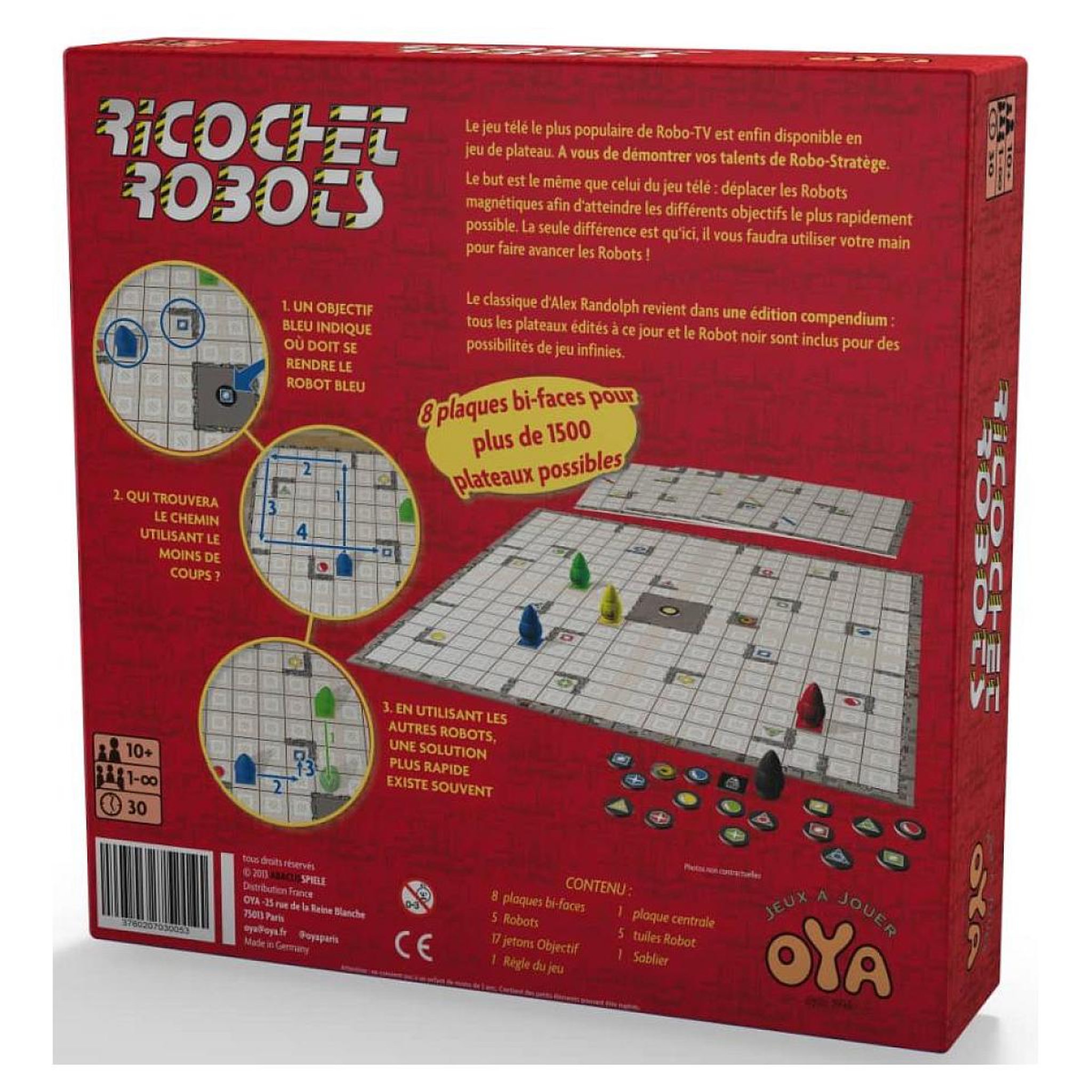 Voir la diapositive 2 : OYA Ricochet robots jeu de strategie