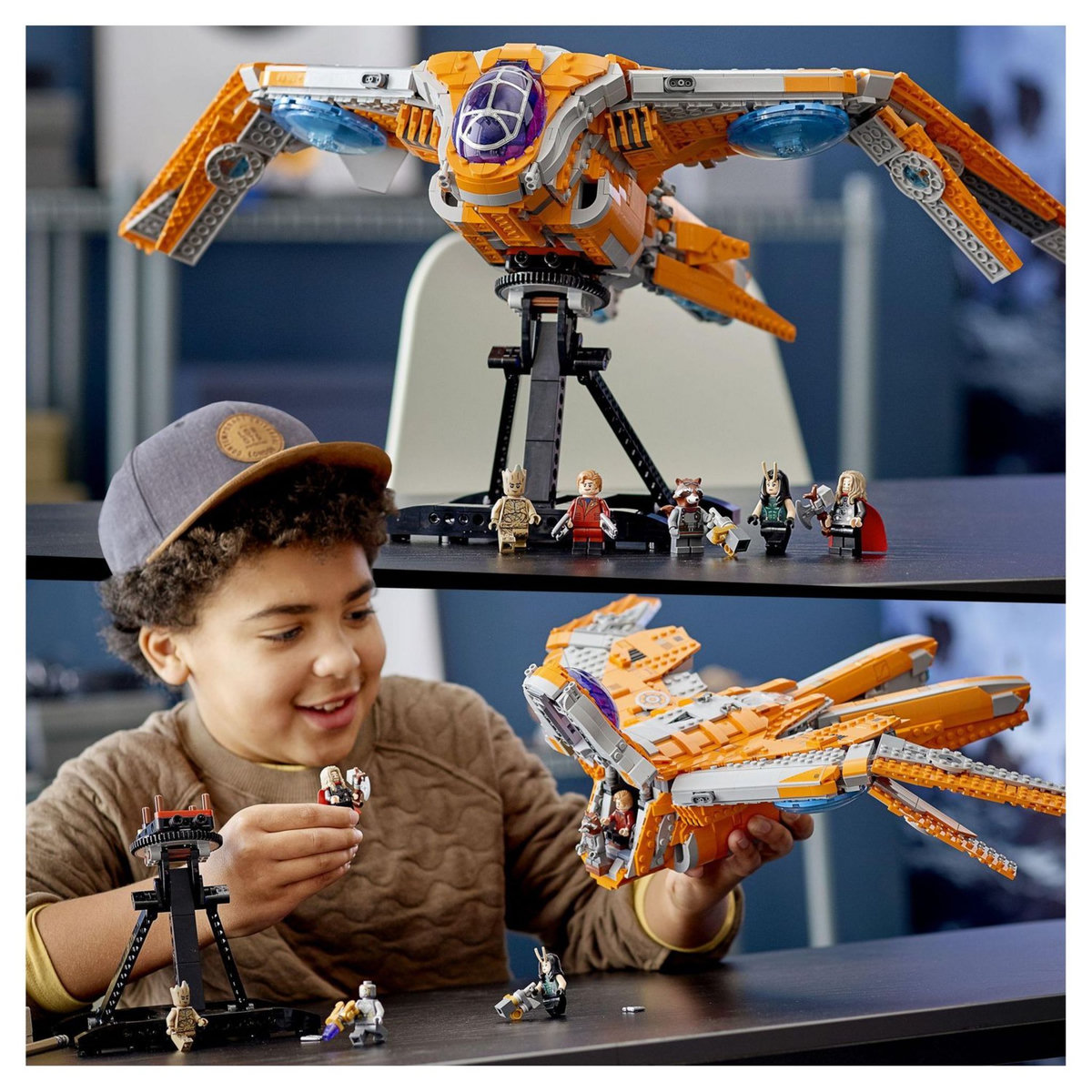 LEGO Marvel Super Heroes 76193 - The Infinity Saga - Le vaisseau des Gardiens de la Galaxie