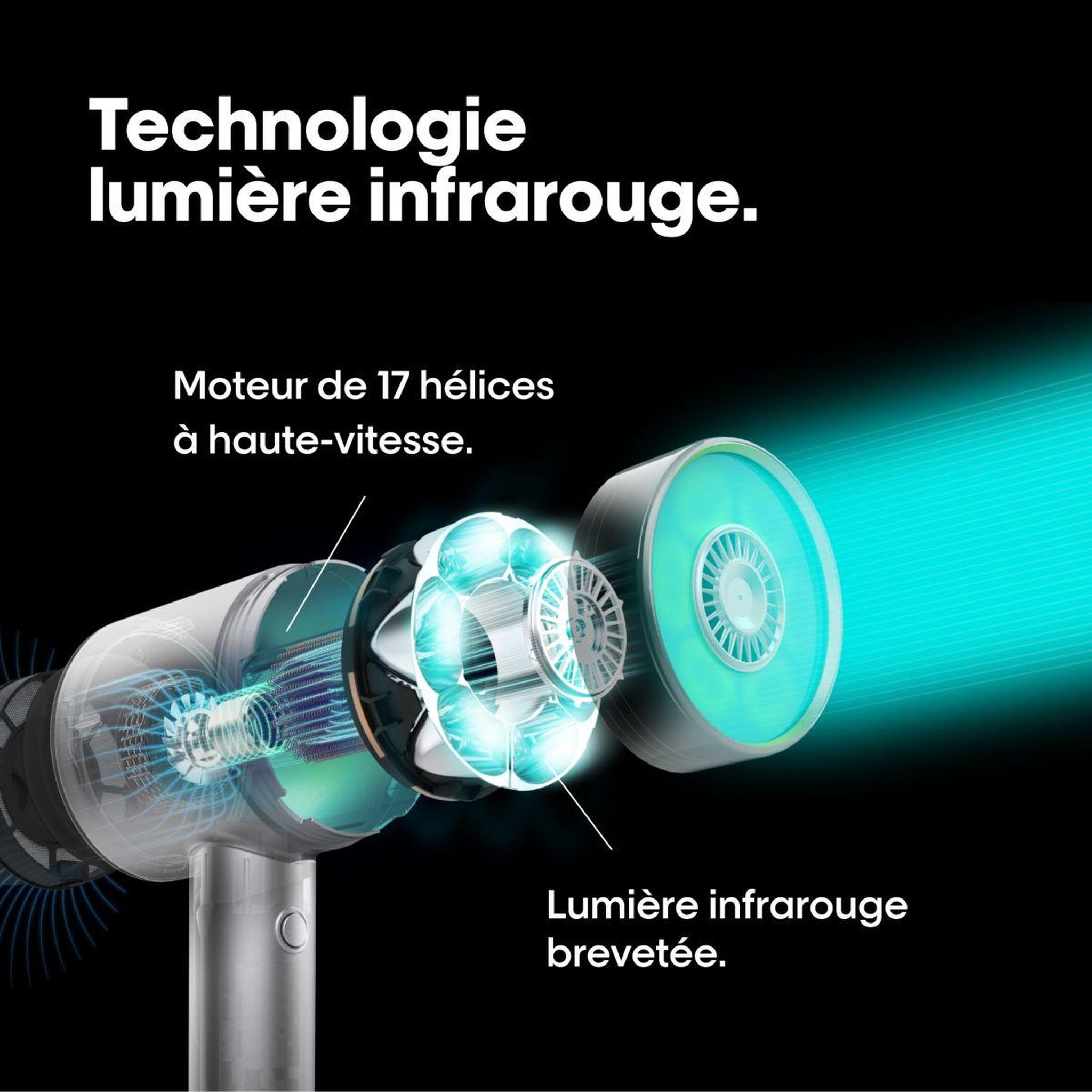 Voir la diapositive 4 : L'Oreal Expert Professionnel Sèche cheveux professionnel air light pro e4132102