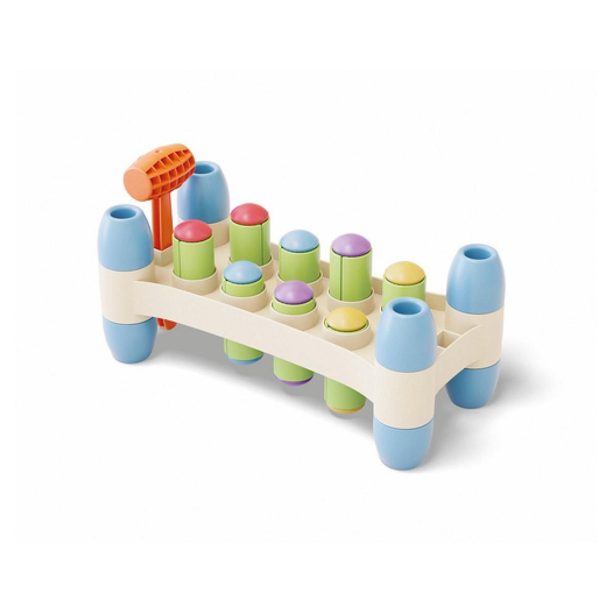 Quercetti Jeu du marteau Hammer Peggy -  - Trousselier