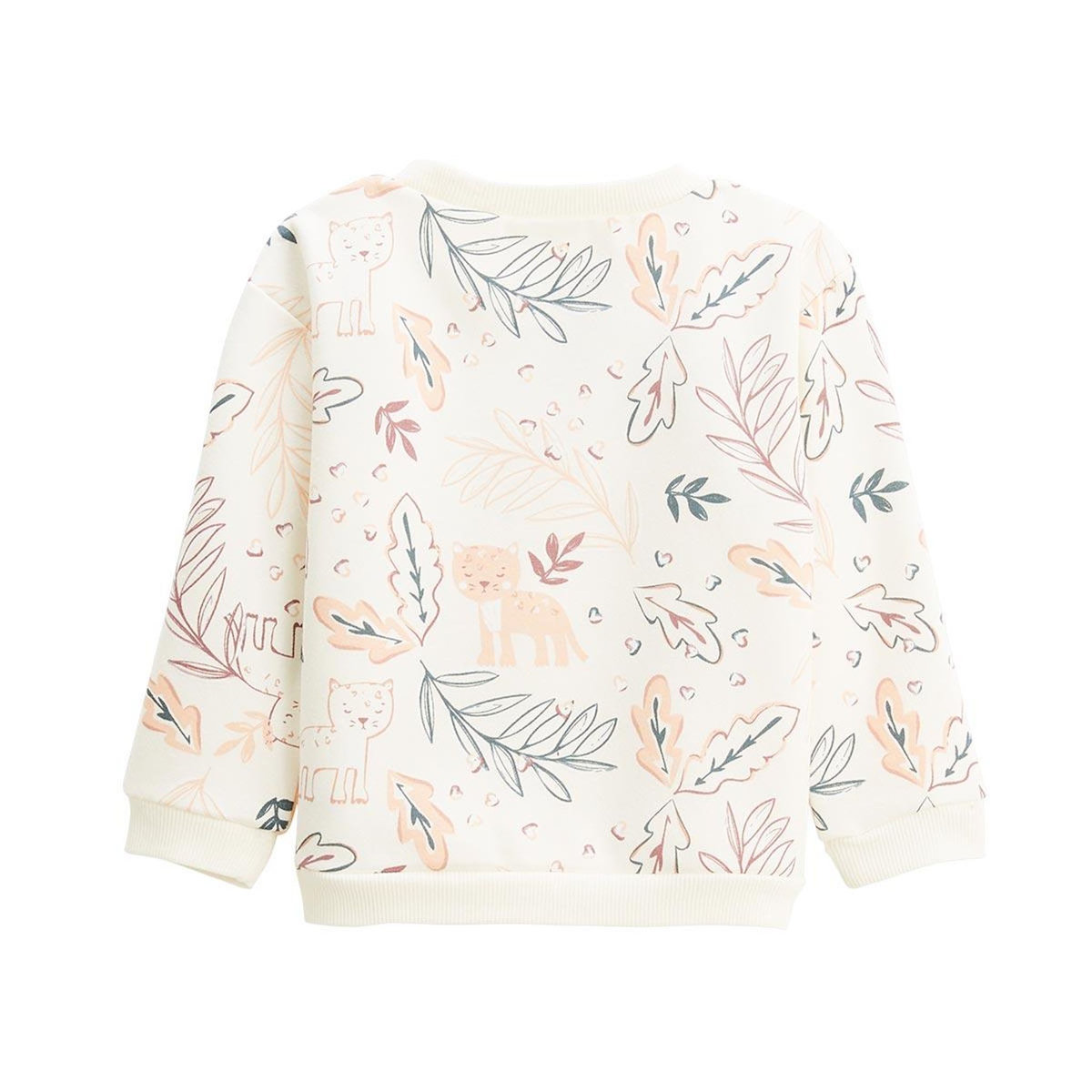 Petit Béguin Ensemble enfant sweat et pantalon en molleton Matcha