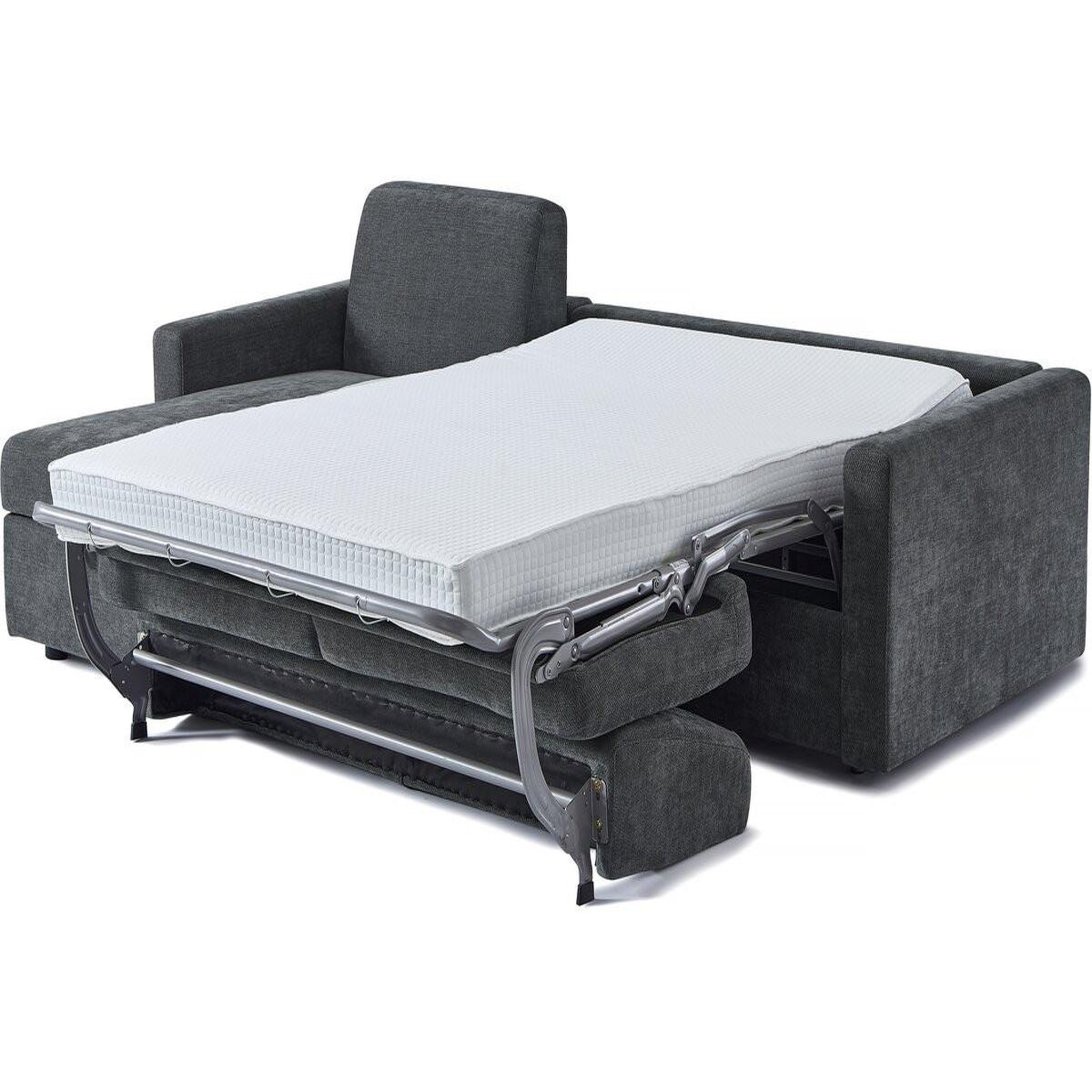 Voir la diapositive 3 : Habitat et Jardin Canapé d'angle réversible et convertible express en tissu  Celia  - 3 places - Gris
