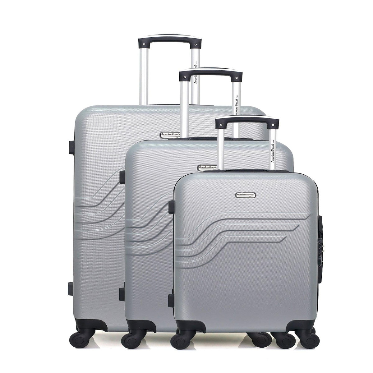 AMERICAN TRAVEL AMERICAN TRAVEL - Set de 3 ABS QUEENS 75 cm
