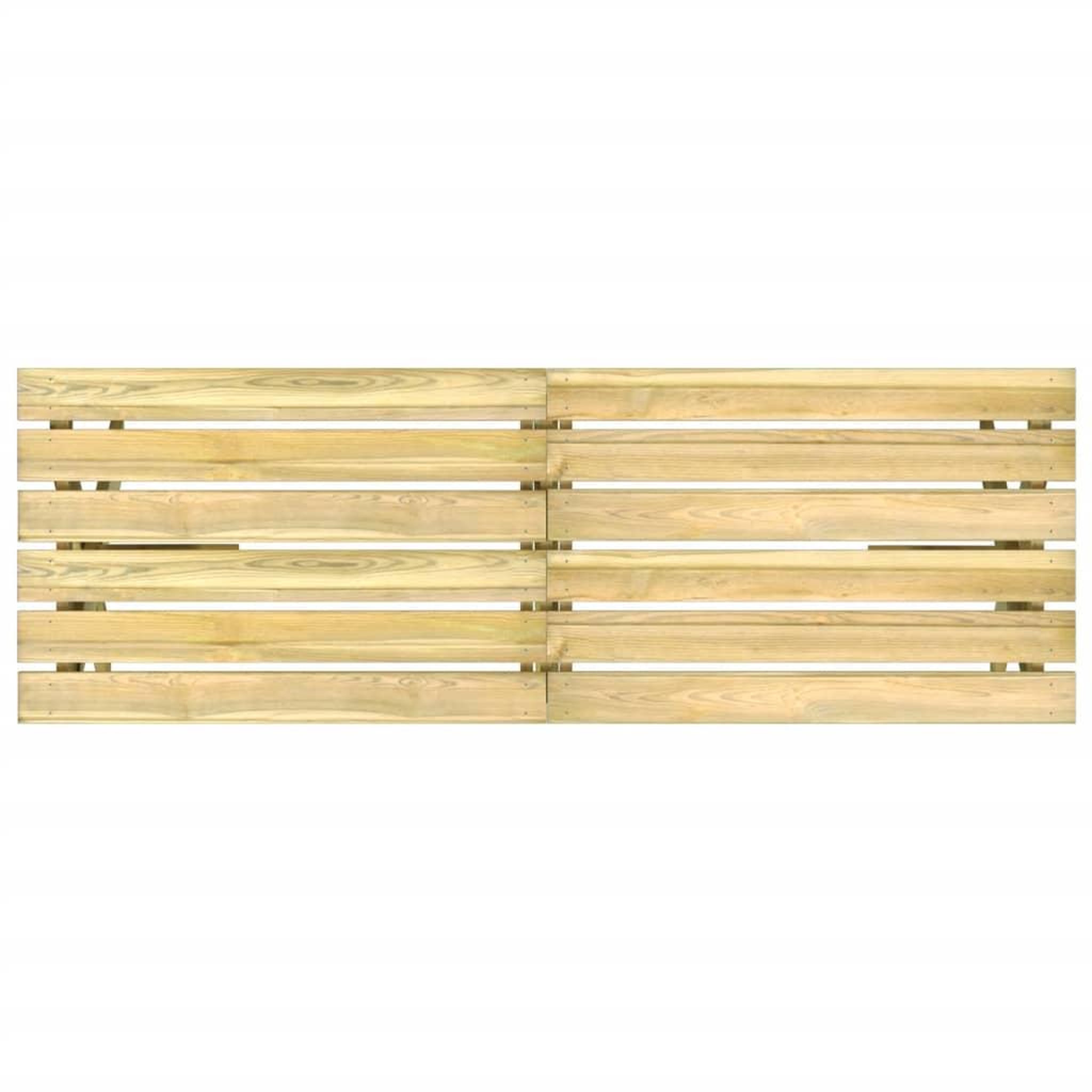Voir la diapositive 5 : VIDAXL Table de jardin 220x73x70 cm Bois de pin impregne