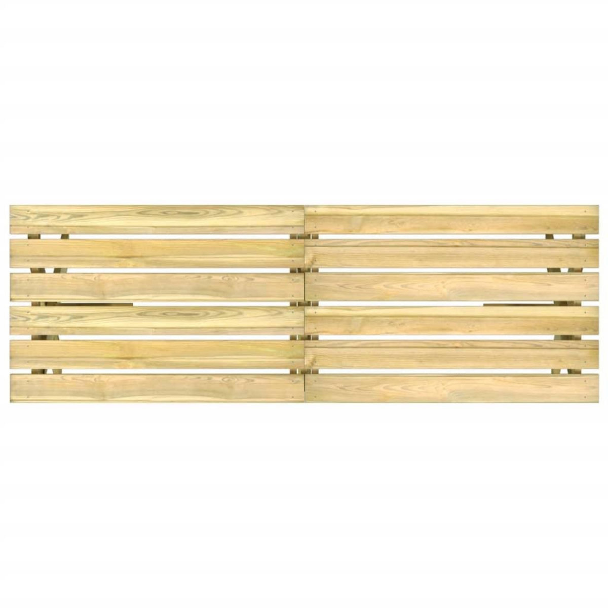 VIDAXL Table de jardin 220x73x70 cm Bois de pin impregne