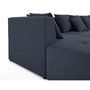 Voir la diapositive 6 : LISA DESIGN Amalfi - canapé modulable panoramique en u - 7 places - en tissu