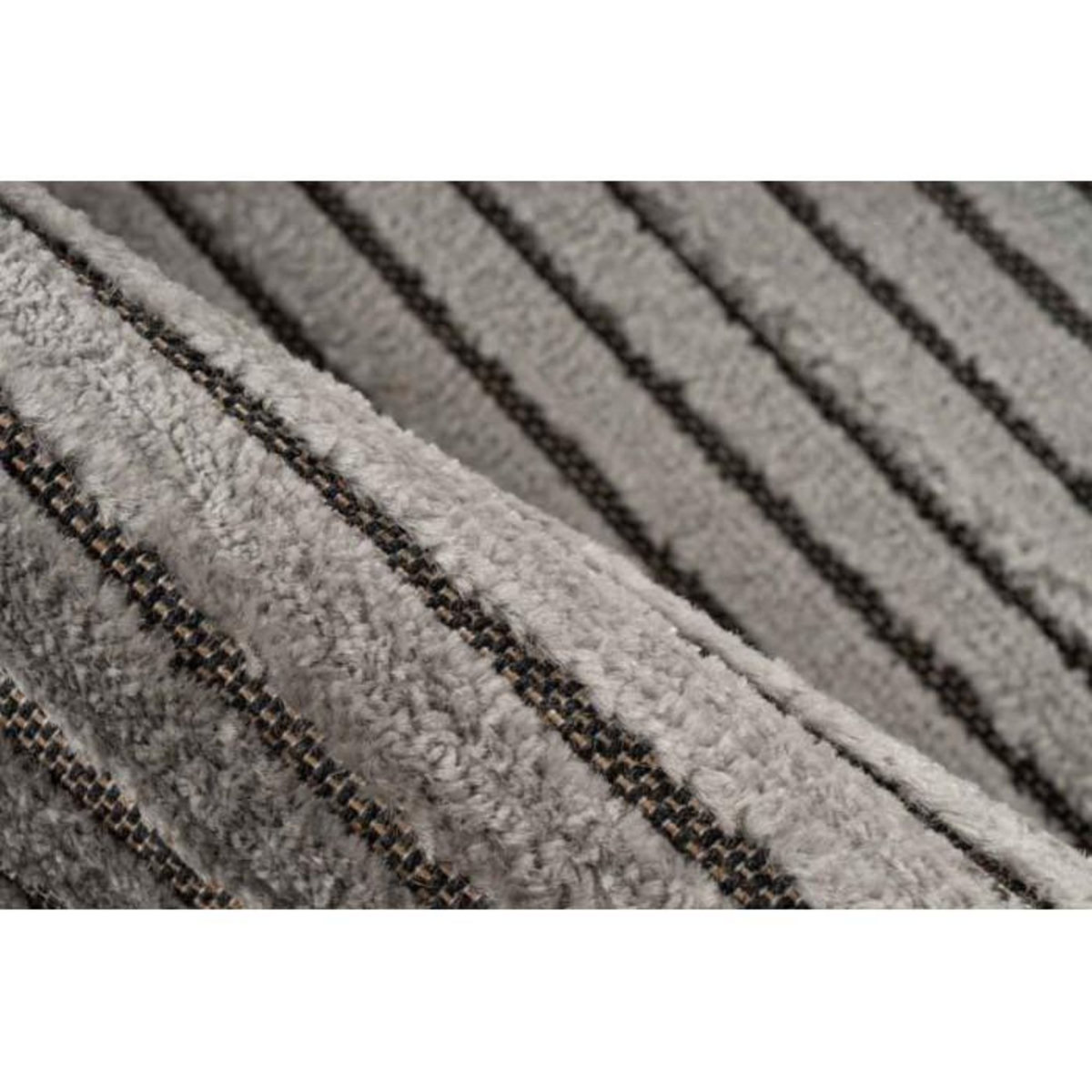 Paris Prix Tapis Tissé à Poils Courts Vintage  Madita  Gris