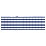 Voir la diapositive 5 : VIDAXL Coussin de chaise longue rayures bleues/blanches tissu oxford