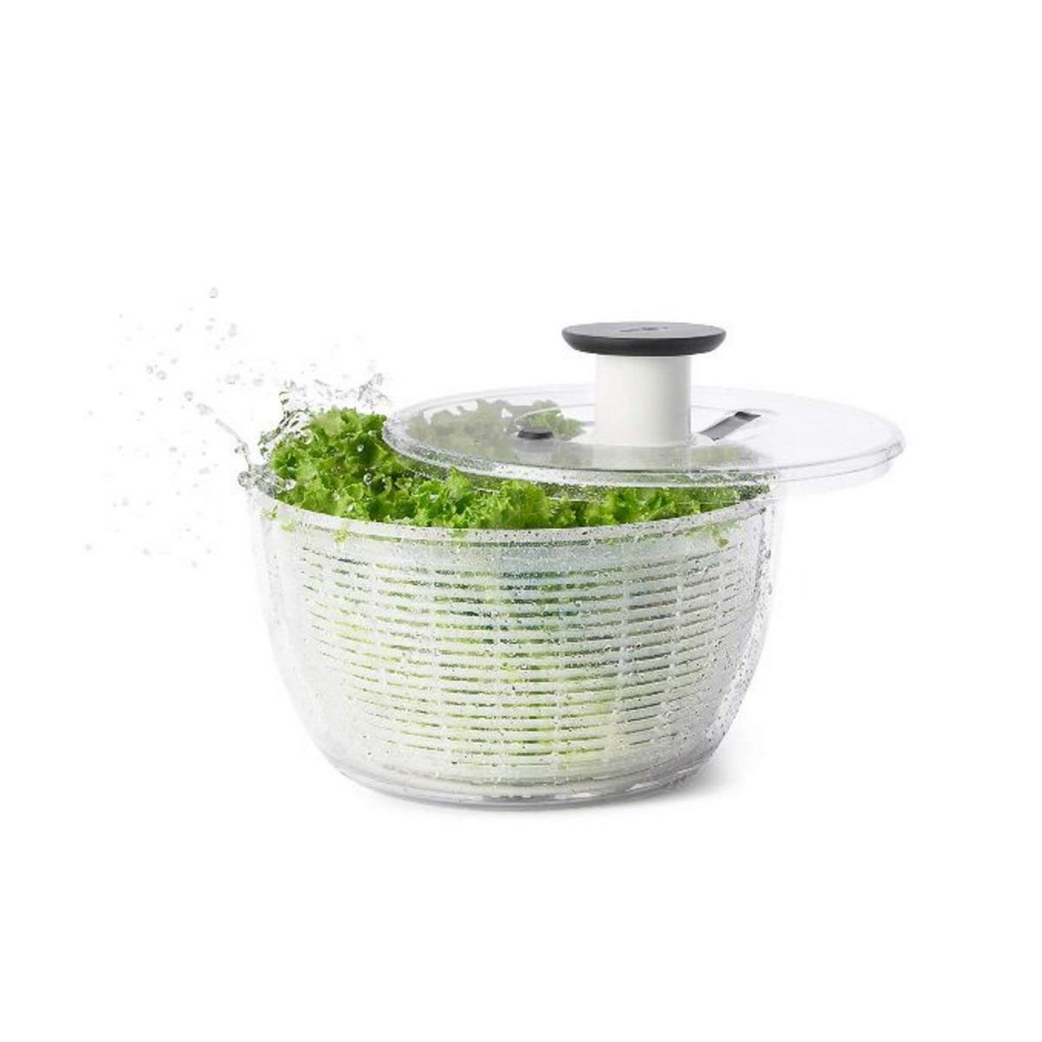 Voir la diapositive 4 : OXO Essoreuse à salade 21cm transparente - OX1351680