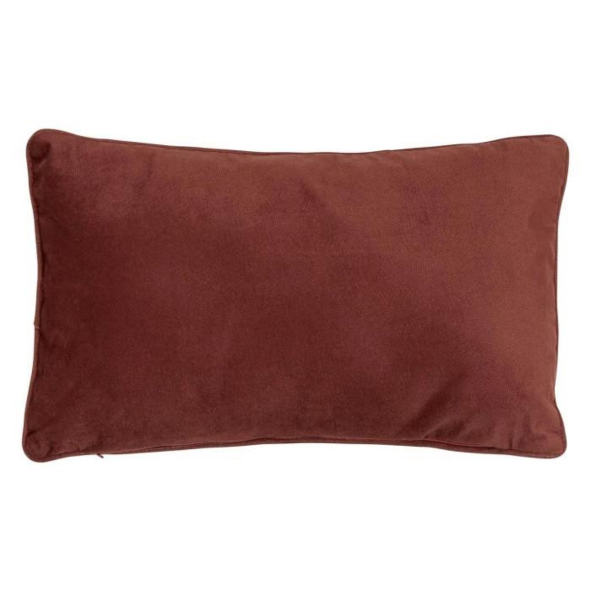 ATMOSPHERA Coussin Déco Uni  Lilou  30x50cm Marron Tonka