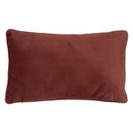 ATMOSPHERA Coussin Déco Uni  Lilou  30x50cm Marron Tonka