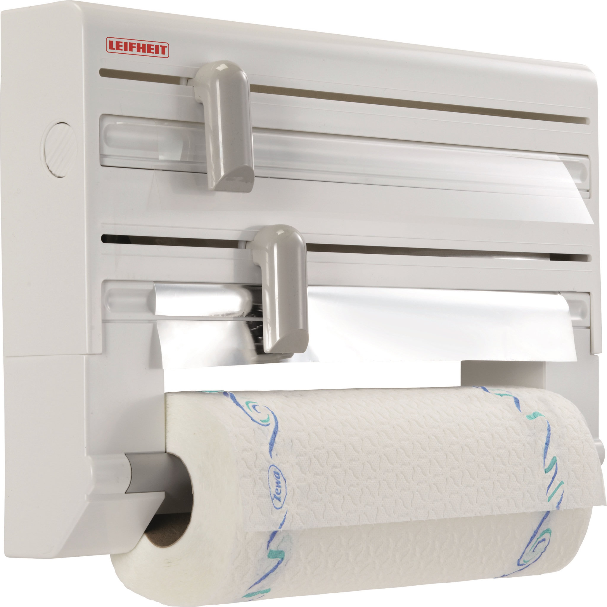 LEIFHEIT Distributeur d'essuie tout 3 rouleaux