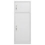 Voir la diapositive 2 : VIDAXL Armoire a selles Gris clair 53x53x140 cm Acier