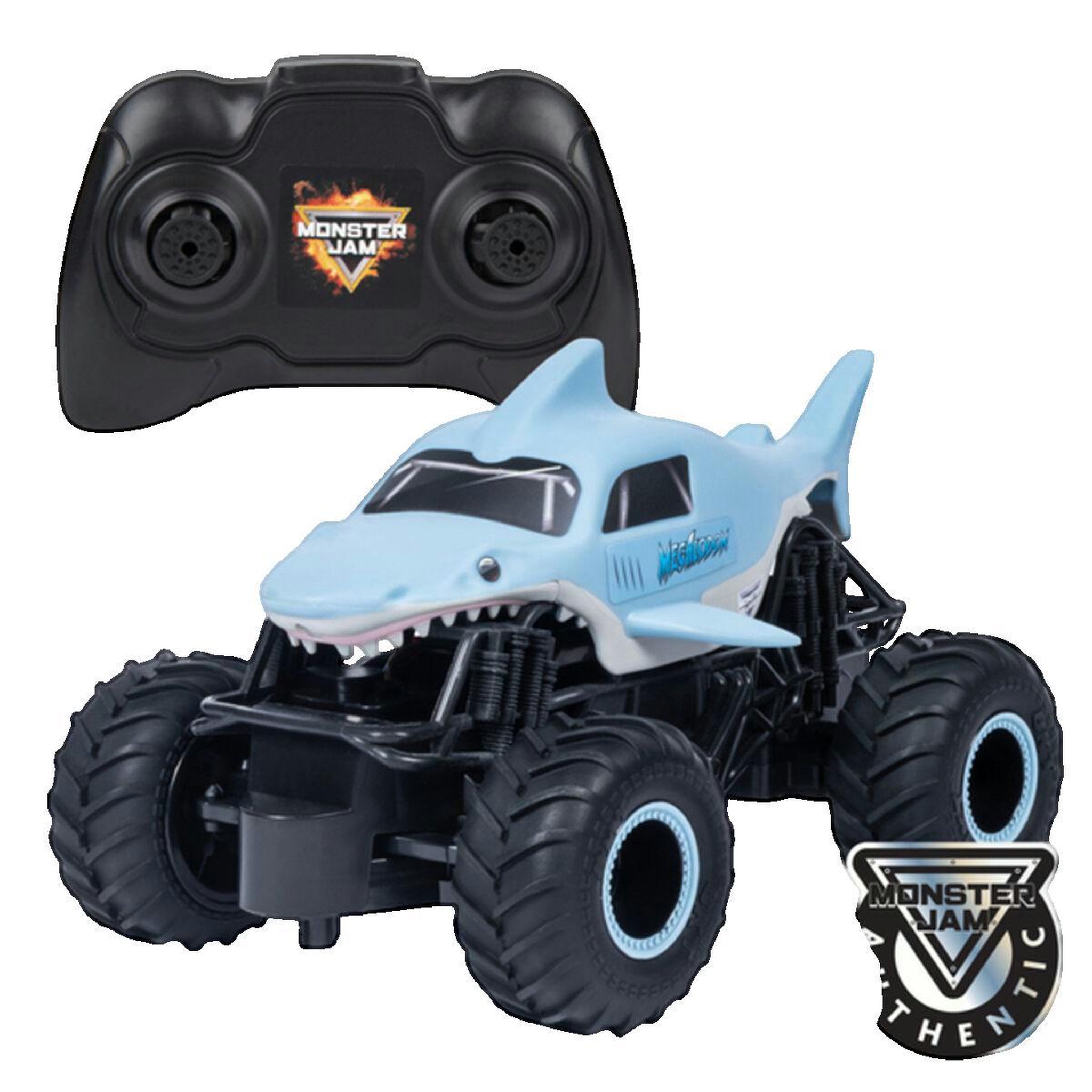 Auhagen Voiture radiocommandée Aster Megalodon bleu clair et noir