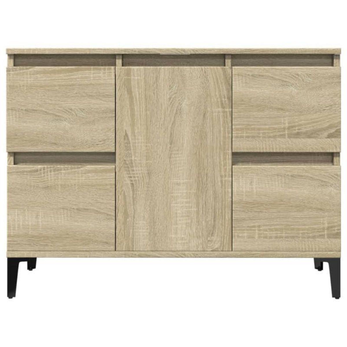 VIDAXL Meuble d évier chêne sonoma 80x33x60 cm bois d ingénierie