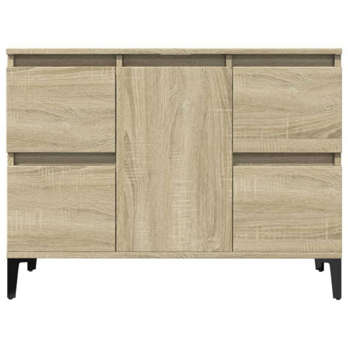 VIDAXL Meuble d évier chêne sonoma 80x33x60 cm bois d ingénierie