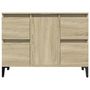 Voir la diapositive 5 : VIDAXL Meuble d évier chêne sonoma 80x33x60 cm bois d ingénierie