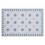 SECRET DE GOURMET Set de Table Design  Moscai  30x45cm Gris