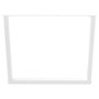 Voir la diapositive 5 : VIDAXL Pieds de table a manger forme de V 3 pcs blanc 100x(72-73,3) cm