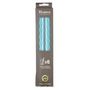 Voir la diapositive 2 : Paris Prix Lot de 6 Pailles & Brosse  Réutilisables  23cm Bleu