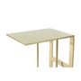 Voir la diapositive 4 : Paris Prix Table d'Appoint Design  Sita  60cm Or
