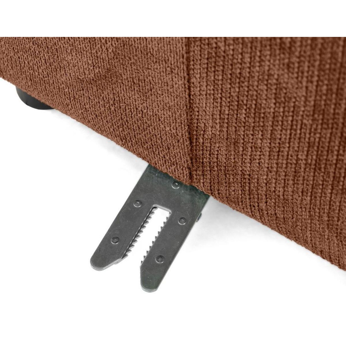 LISA DESIGN Debbie - module d'assise droit en tissu texturé