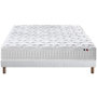 Voir la diapositive 1 : IDLITERIE Pack ensemble matelas ressorts ASTRE, sommier, couette et oreillers