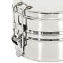 Voir la diapositive 6 : Paris Prix Lunch Box Ronde  2 Niveaux  80cl Inox