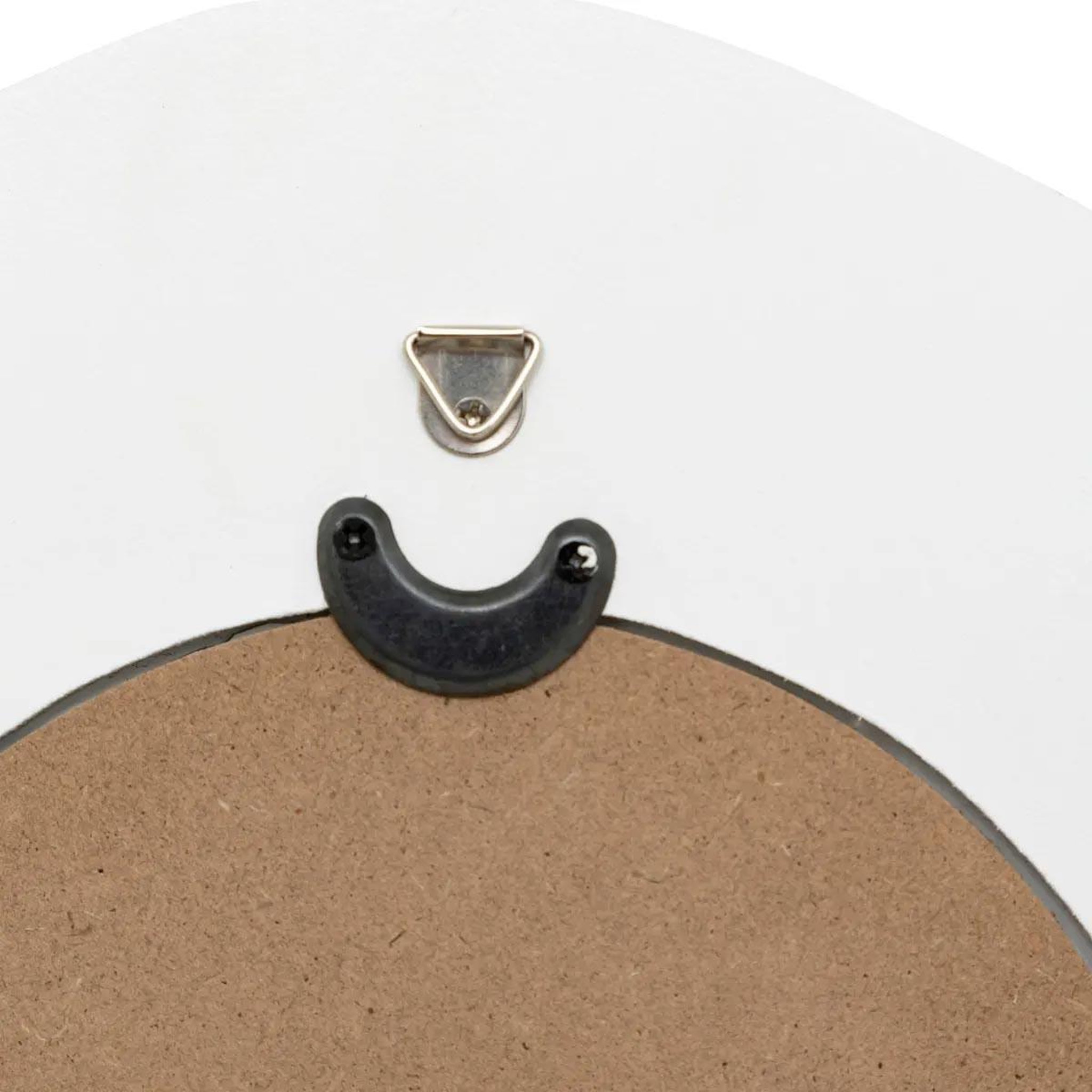 Voir la diapositive 4 : ATMOSPHERA Lot de 3 miroirs ronds  emily  25cm blanc