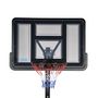 Voir la diapositive 6 : BUMBER Panier de Basket sur Pied Mobile   Chicago  Hauteur Réglable de 2,30m à 3,05m (7,5' a 10')
